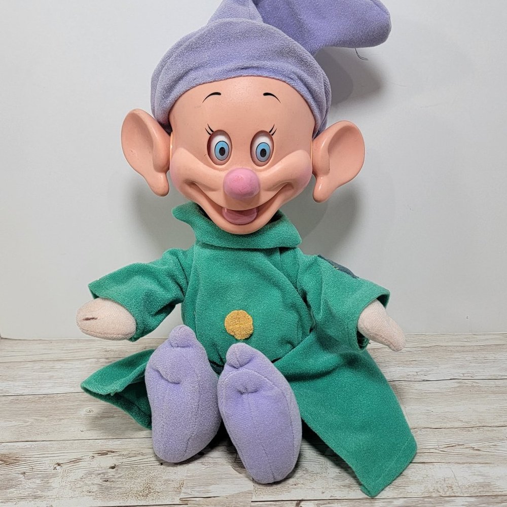 Snow White and The Seven Dwarfs 13‎ Dopey with Wiggle Ears Eyes VIEDO 16" tall